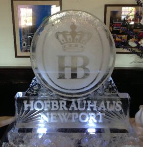 Hofbrauhaus Newport Ice Sculpture