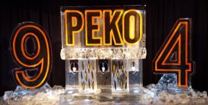 closeup shot of Peko 94 Ice Sculpture