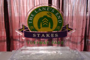 The Lane's End Stakes Turfway Park Ice Sculpture