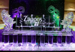 Zappos Kentucky Family Ice Sculpture