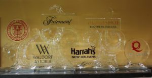 Ice Sculptures of Different Corporate Awards