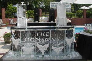 The Dobsons Abby and Chad Ice Bar Counter