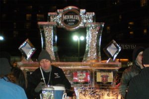 Moderlein Lagers Ales Ice Sculpture