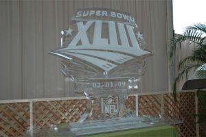 XLII Super Bowl NFL Ice Sculpture