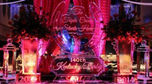 140th Kentucky Derby Ice Sculptures