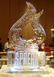 Spread Award Corporate Ice Sculpture