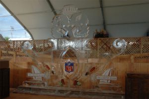 NFL Tailgate 2009 Ice Sculpture