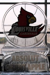 Louisville Cardinals Ice Sculpture