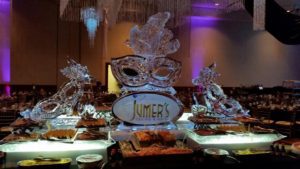 Jumers Ice Sculpture on Display