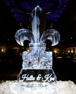 Ice Sculpture for a wedding event